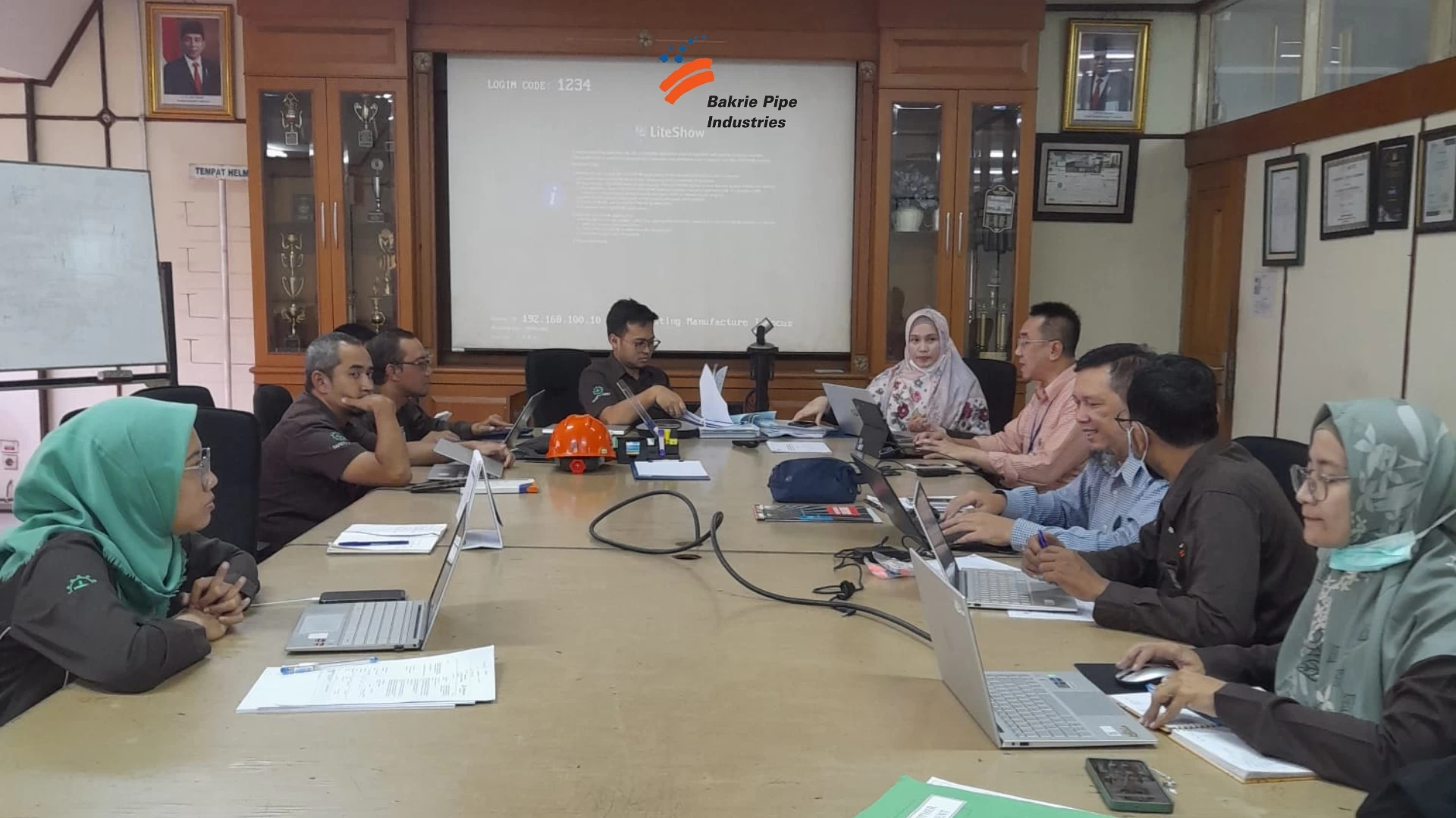 PT Bakrie Pipe Industries successfully carried out a Surveillance Audit for ISO 14001:2015