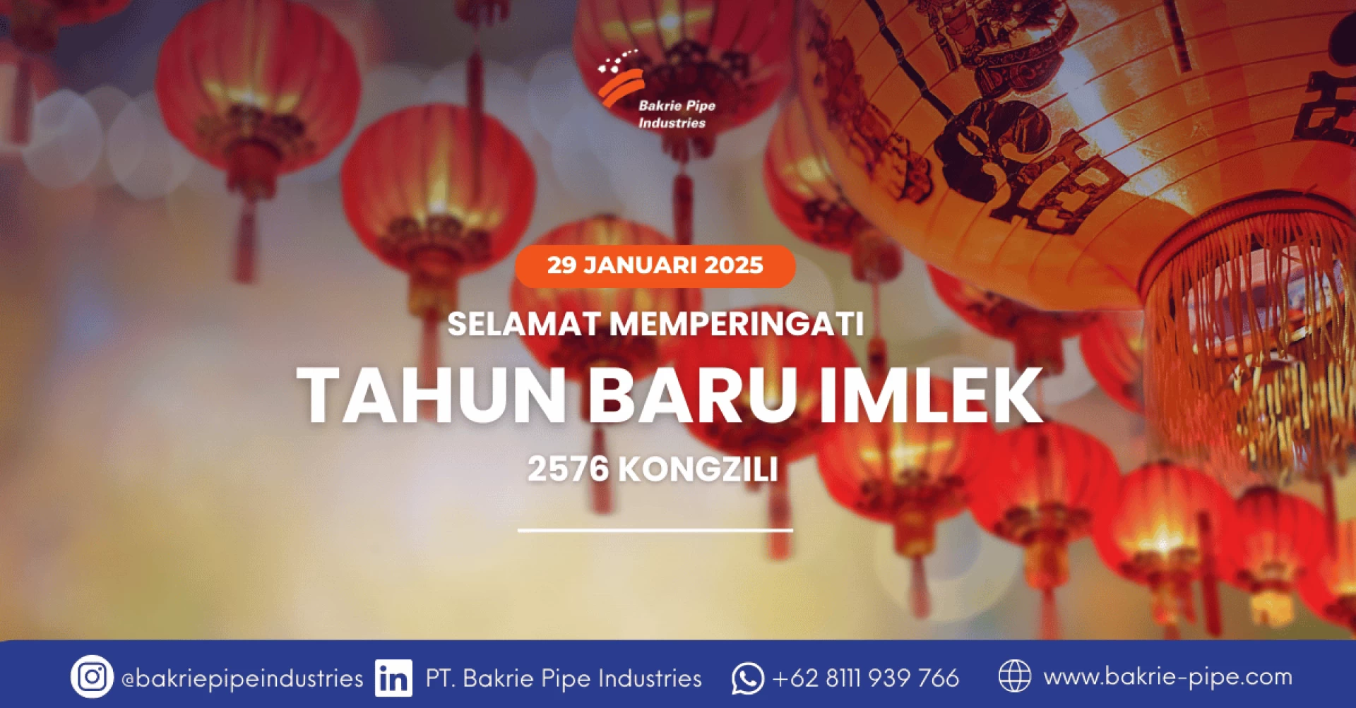 Selamat Tahun Baru Imlek 2576 Kongzili