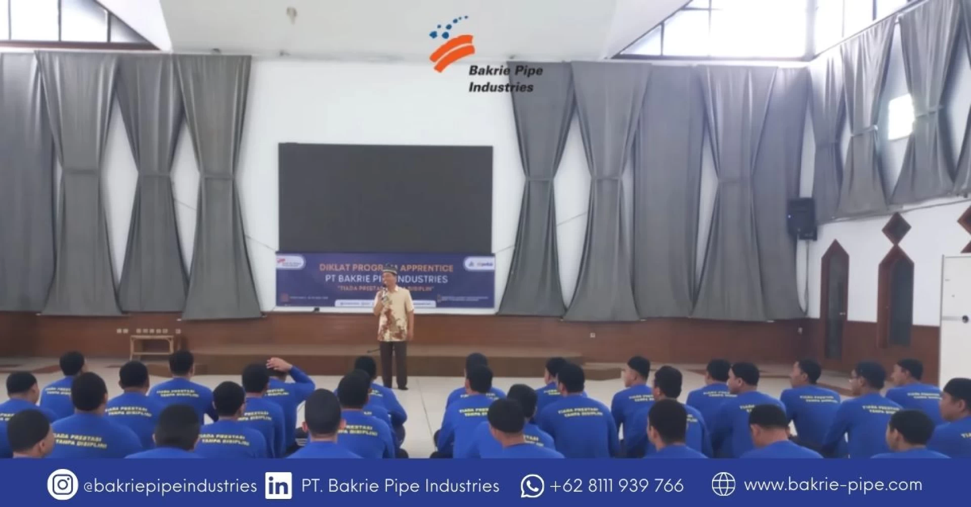 PT Bakrie Pipe Industries mengadakan kegiatan Team Building dan Keruhanian