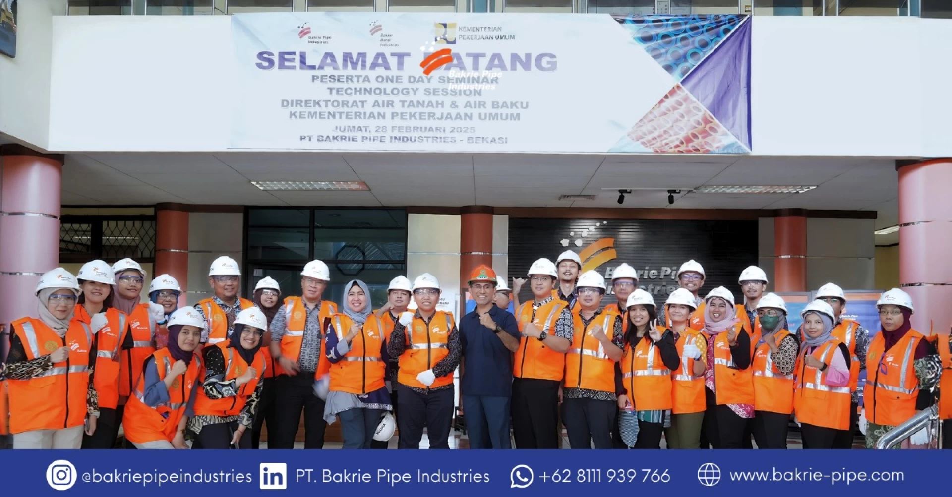 One Day Seminar bersama Direktorat Air Tanah & Air Baku Kementerian Pekerjaan Umum