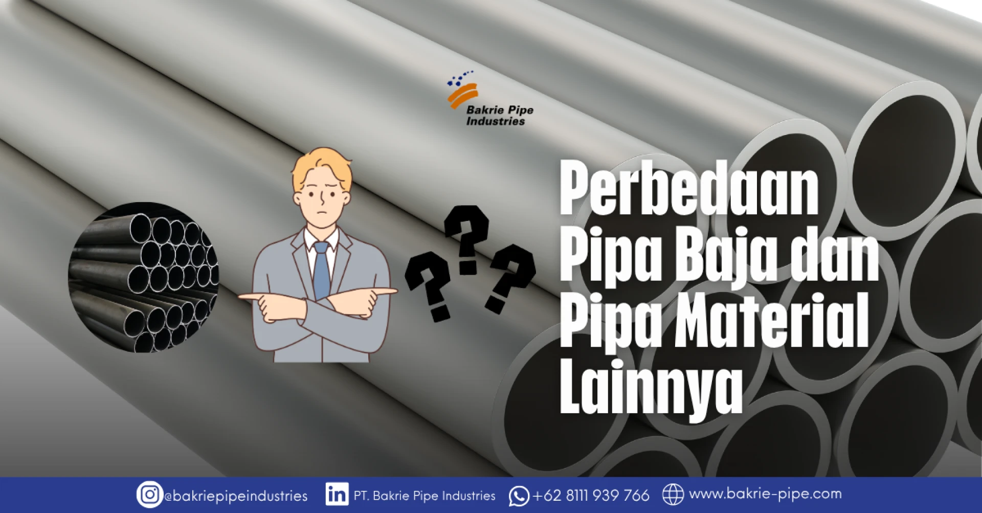 Perbedaan Pipa Baja dan Pipa Material Lainnya