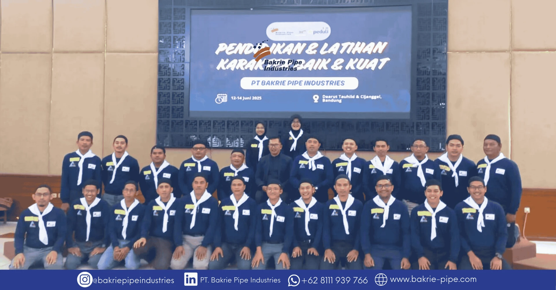 Pelatihan Karakter Baik & Kuat Pesantren Daarut Tauhiid 13-14 Juni 2025