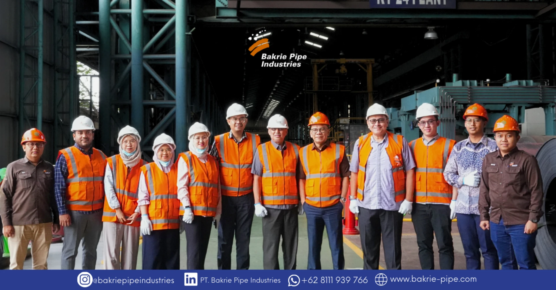 Kunjungan & Plant Visit Direksi Pengurus The Indonesian Iron & Steel Industry Association (IISIA)