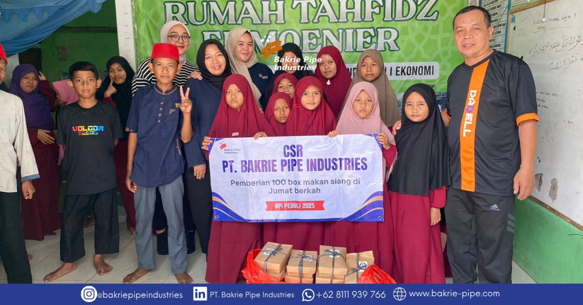 PT Bakrie Pipe Industries Gelar Kegiatan Jumat Berkah di Awal Oktober 2025