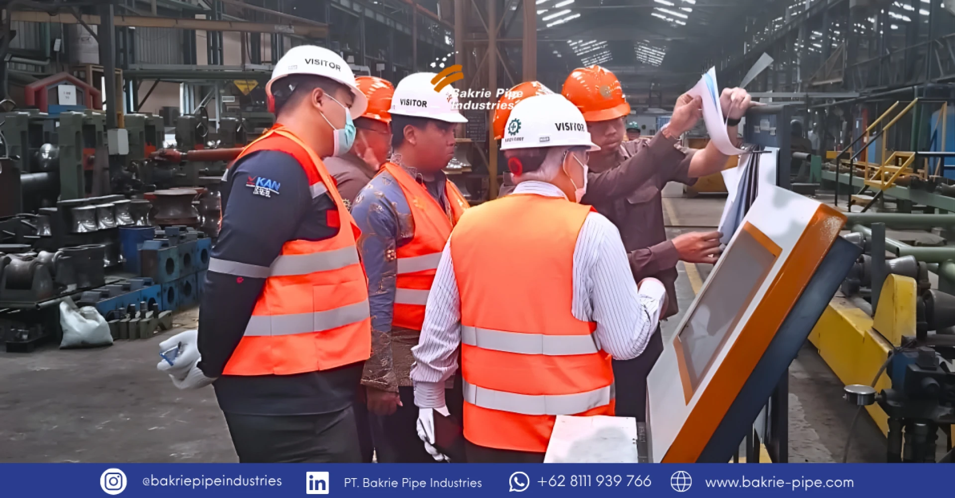 PT Bakrie Pipe Industries Telah Melaksanakan Audit Sertifikasi Produk SNI 39:2024