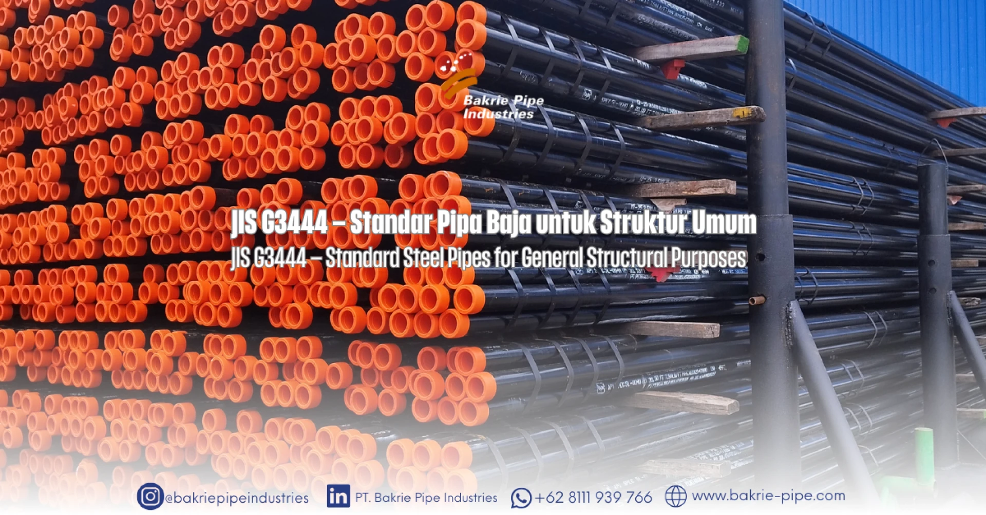 JIS G3444 – Standard Steel Pipes for General Structural Purposes  