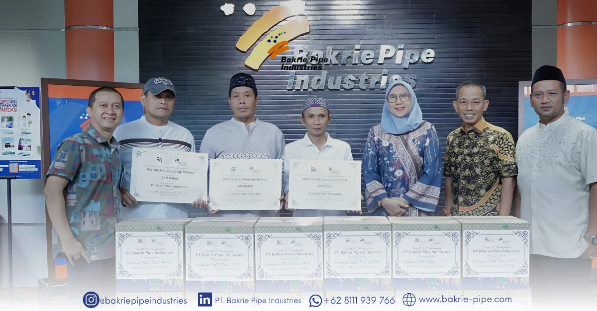 Iftar Gathering, Distribution of 1,000 Ramadan Packages to Local Residents, and Donations for 50 Orphans